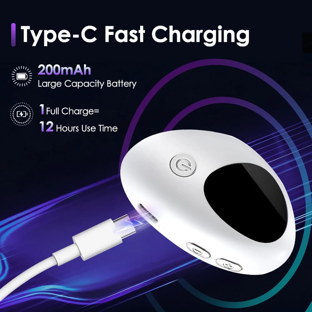 Handheld Sleep Aid Device Intelligent Pulse Stimulation Anxiety Insomnia Relief Nerve Soothing Device for Better Rest