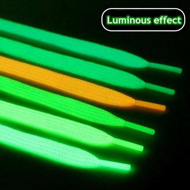 Sznurówki fluorescencyjne do butów